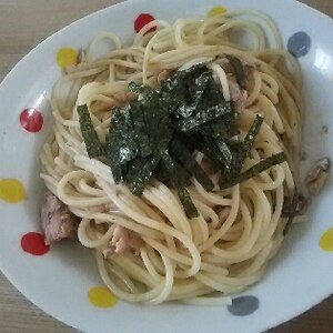 さば缶でパスタ